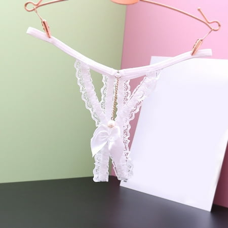 Hunpta Underwear Women Transparent Sexy Hot Open File Low Rise Lace Pearl Hollow Thong
Hunpta Underwear Women Transparent Sexy Hot Open File Low Rise Lace Pearl Hollow Thong