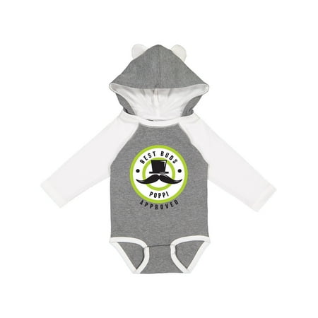 Inktastic Best Buds Poppi Approved with Tophat and Mustache Gift Baby Boy Long Sleeve Bodysuit
Inktastic Best Buds Poppi Approved with Tophat and Mustache Gift Baby Boy Long Sleeve Bodysuit