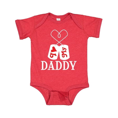 Inktastic Daddy Military R.e.d. Friday Gift Baby Boy or Baby Girl Bodysuit