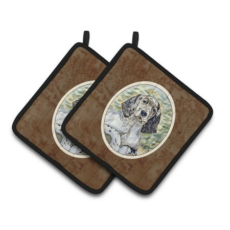 Carolines Treasures 7065PTHD English Setter Patience Pair of Pot Holders 7.5HX7.5W multicolor
Carolines Treasures 7065PTHD English Setter Patience Pair of Pot Holders 7.5HX7.5W multicolor