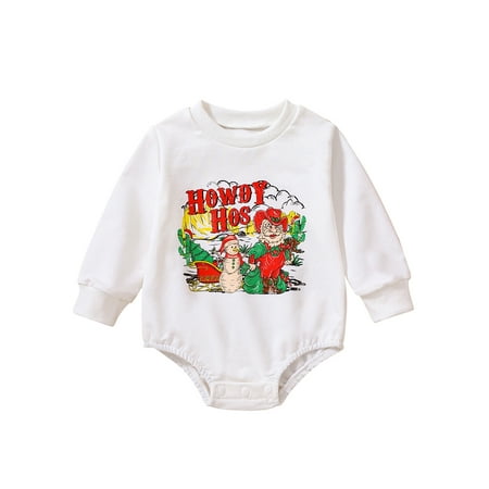Christmas Newborn Girl Boy Toddler Baby Rompers Letter Print Casual Long Sleeve Sweatshirt Jumpsuit
Christmas Newborn Girl Boy Toddler Baby Rompers Letter Print Casual Long Sleeve Sweatshirt Jumpsuit