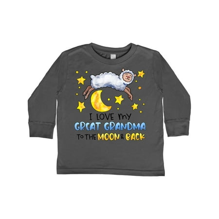 Inktastic I Love my Great Grandma to the Moon and Back Cute Sheep Gift Toddler Boy or Toddler Girl Long Sleeve T-Shirt
Inktastic I Love my Great Grandma to the Moon and Back Cute Sheep Gift Toddler Boy or Toddler Girl Long Sleeve T-Shirt