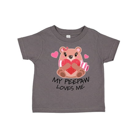 Inktastic My PeePaw Loves me- bear and hearts Gift Toddler Boy or Toddler Girl T-Shirt
Inktastic My PeePaw Loves me- bear and hearts Gift Toddler Boy or Toddler Girl T-Shirt