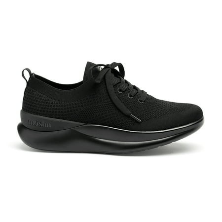 Moshn Women s Leap Wingtip Lace Up Black/Black - 00121050557 Black / Black