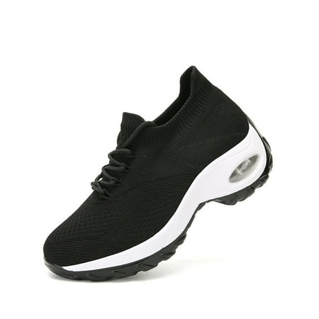 Women‘s Air Cushion Sole Knit Lightweight Mesh Sneakers Breathable Mesh Lace-Up Running Shoes Women‘s Footwear
Women‘s Air Cushion Sole Knit Lightweight Mesh Sneakers Breathable Mesh Lace-Up Running Shoes Women‘s Footwear