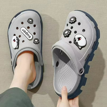 Hole Shoes Men‘s Summer Beach Shoes Couple‘s Slippers Soft Sole Anti-slip Sandals Garden Shoes
Hole Shoes Men‘s Summer Beach Shoes Couple‘s Slippers Soft Sole Anti-slip Sandals Garden Shoes