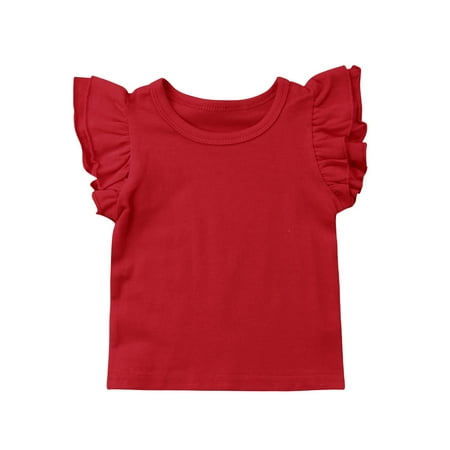 Toddler Baby Girl Basic Plain Ruffle Cotton T Shirts Tops Tee Blouse Shirts Baby Girl Clothes
Toddler Baby Girl Basic Plain Ruffle Cotton T Shirts Tops Tee Blouse Shirts Baby Girl Clothes