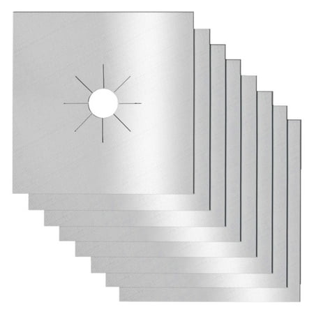 Kitchen Gas Stove Protector Non Stick Burner Liner Cooker Mat 10Pcs