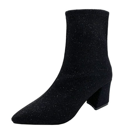 KmaiSchai Boots Black Fashion Women Mesh Sequins Solid Color Autumn Thick Sole Square Heels Slip On Mid Booties Pointed Toe Shoes Cow Girl Boots Woman Ankle Boots Women
KmaiSchai Boots Black Fashion Women Mesh Sequins Solid Color Autumn Thick Sole Square Heels Slip On Mid Booties Pointed Toe Shoes Cow Girl Boots Woman Ankle Boots Women