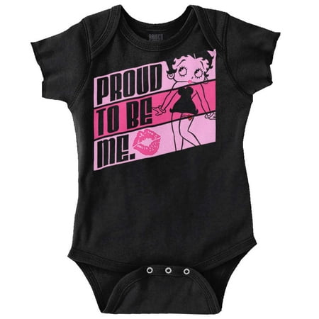 Betty Boop Proud to Be Me Confidence Bodysuit Jumper Girls Infant Baby Brisco Brands 6M
Betty Boop Proud to Be Me Confidence Bodysuit Jumper Girls Infant Baby Brisco Brands 6M