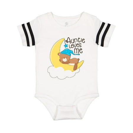 Inktastic Auntie Loves Me- little bear in blue hat Gift Baby Boy or Baby Girl Bodysuit
Inktastic Auntie Loves Me- little bear in blue hat Gift Baby Boy or Baby Girl Bodysuit