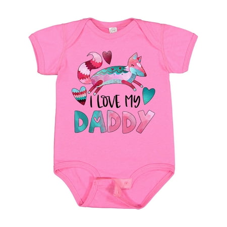 Inktastic I Love My Daddy Pink and Blue Fox with Hearts Gift Baby Boy or Baby Girl Bodysuit
Inktastic I Love My Daddy Pink and Blue Fox with Hearts Gift Baby Boy or Baby Girl Bodysuit