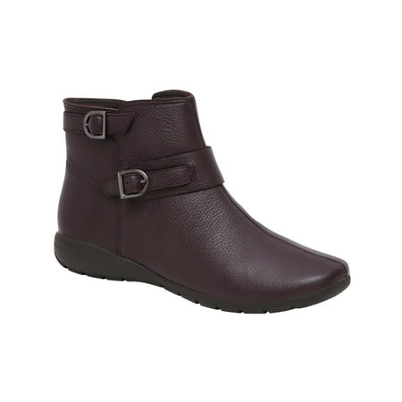 Easy Spirit Womens Aurelia Leather Dressy Ankle Boots