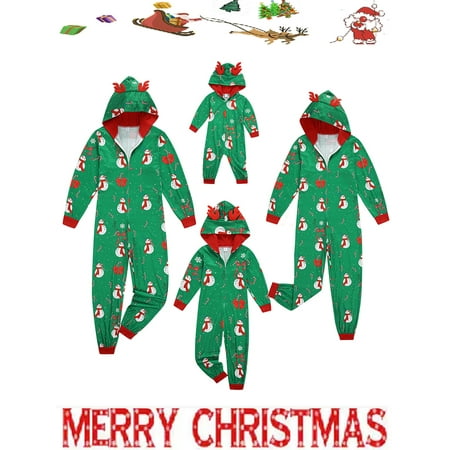 Jamlynbo Matching Family Christmas Pajamas Sets Cute Cartoon Printed Holiday One Piece Hooded Jumpsuit Pjs Sleepwear with Zipper
Jamlynbo Matching Family Christmas Pajamas Sets Cute Cartoon Printed Holiday One Piece Hooded Jumpsuit Pjs Sleepwear with Zipper