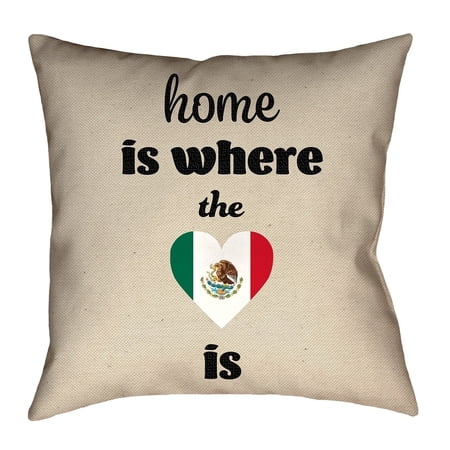 ArtVerse Katelyn Elizabeth Mexico Love Floor Pillow