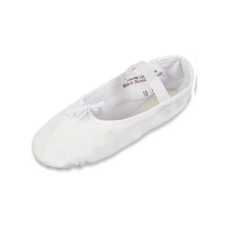 Theatricals Girls Ballet Slippers (Sizes 9 - 1) - white 11 toddler
