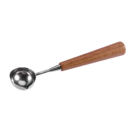 High-grade Stainless Steel Spoon Paint Spoon Sealing Wax Spoon Special for Seal with a Wood Handle (12x2.8cm)
High-grade Stainless Steel Spoon Paint Spoon Sealing Wax Spoon Special for Seal with a Wood Handle (12x2.8cm)