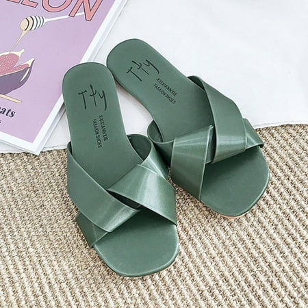 Summer Women Cross Slippers Flat Non-slip Word Drag Soft Bottom Wear Beach Flip Flop
Summer Women Cross Slippers Flat Non-slip Word Drag Soft Bottom Wear Beach Flip Flop