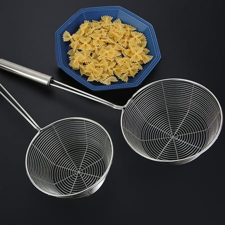 huanledash Stainless Steel Mesh Strainer Spoon Frying Oil Colander Cookware Kitchen Tool
huanledash Stainless Steel Mesh Strainer Spoon Frying Oil Colander Cookware Kitchen Tool