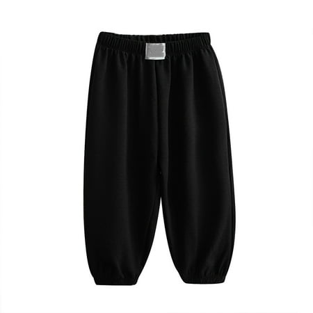 PINQI Toddler Quick Drying Joggers Boys and Girls Summer Anti Thin Loose Trousers Pants Pants Wide Legged Pants Pull On Pants Casual Sport Trousers(Black 12-18 Months)
PINQI Toddler Quick Drying Joggers Boys and Girls Summer Anti Thin Loose Trousers Pants Pants Wide Legged Pants Pull On Pants Casual Sport Trousers(Black 12-18 Months)