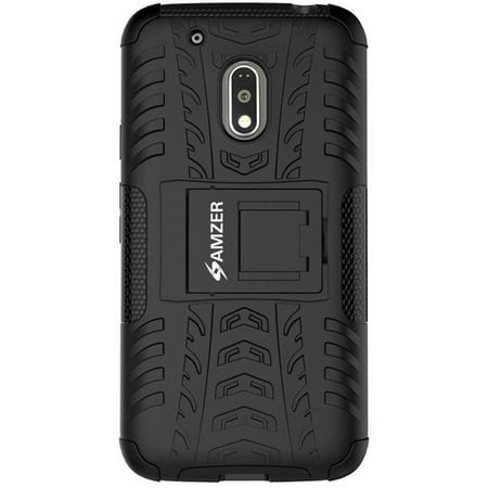 Amzer Hybrid Warrior Case, Black
