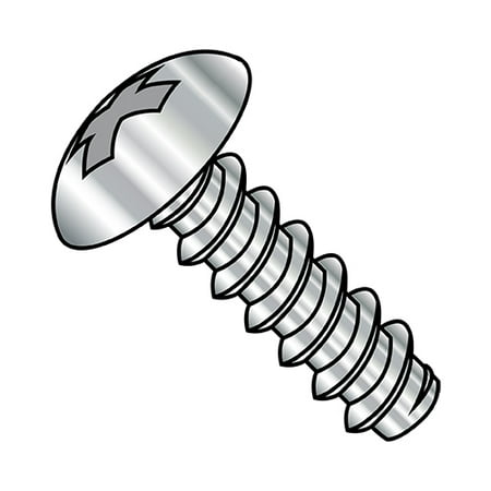 10-16X3/8 Phillips Truss Self Tapping Screw Type B Fully Thread 18 8 Stainless Steel (Pack Qty 4 000) BC-1006BPT188
10-16X3/8 Phillips Truss Self Tapping Screw Type B Fully Thread 18 8 Stainless Steel (Pack Qty 4 000) BC-1006BPT188