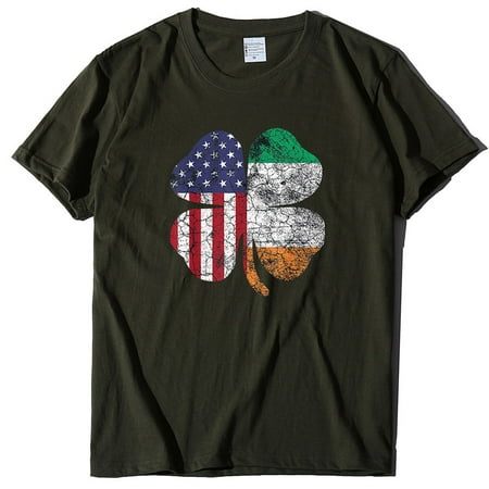 Maternity Blouses Women s ’Casual Four Leaf Print Pullover Short Sleeve T-Shirt Top Proclub Shirts Army Green L
Maternity Blouses Women s ’Casual Four Leaf Print Pullover Short Sleeve T-Shirt Top Proclub Shirts Army Green L