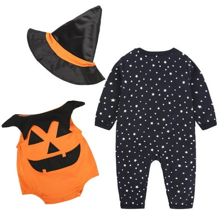 Generic Baby Boy Star Pumpkin Romper Halloween Outfits Set Kids Shirts Baby Boy Halloween Clothes Halloween Outfit(18-24 Months Orange)
Generic Baby Boy Star Pumpkin Romper Halloween Outfits Set Kids Shirts Baby Boy Halloween Clothes Halloween Outfit(18-24 Months Orange)
