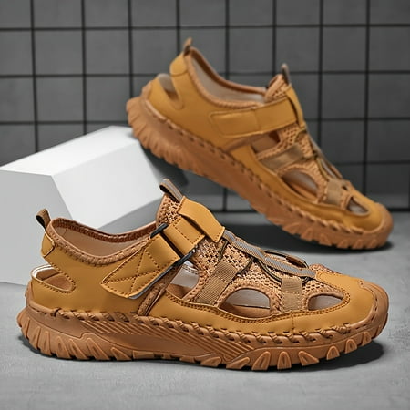 Men s Vintage Solid Colour Comfy Non Slip Rubber Sole Beach Water Shoes Close Toe Breathable Sandals For Men s Outdoor Activities
Men s Vintage Solid Colour Comfy Non Slip Rubber Sole Beach Water Shoes Close Toe Breathable Sandals For Men s Outdoor Activities
