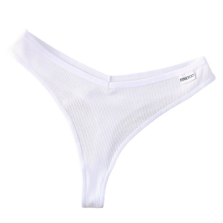 Women S Panties Cotton Sexy Low Waist Panties High Slit Briefs