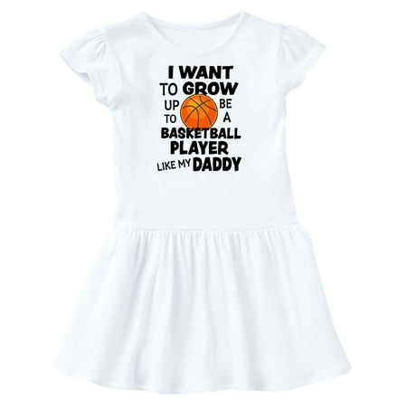 Inktastic I Want To Grow up To Be A Basketball Player Like My Daddy Gift Toddler Girl Dress
Inktastic I Want To Grow up To Be A Basketball Player Like My Daddy Gift Toddler Girl Dress