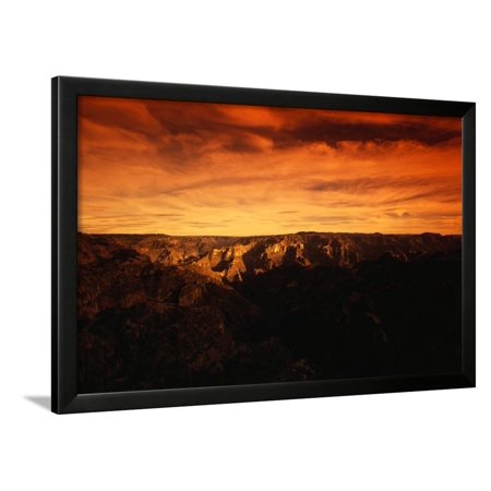 Copper Canyon at Sunset Framed Print Wall Art By Gerald French