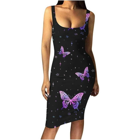 Summer Dresses for Women 2023 Fashion Casual Summer Sleeveless Floral Print Round-Neck Dress Purple XXL
Summer Dresses for Women 2023 Fashion Casual Summer Sleeveless Floral Print Round-Neck Dress Purple XXL
