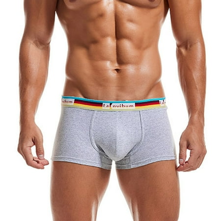 DORKASM Mens Boxers Briefs Clearance Cotton Soft Breathable Mens Trunk Underwear Cotton Underwear Gray M
DORKASM Mens Boxers Briefs Clearance Cotton Soft Breathable Mens Trunk Underwear Cotton Underwear Gray M
