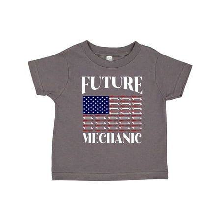 Inktastic Future Mechanic Auto Worker Gift Toddler Boy Girl T-Shirt