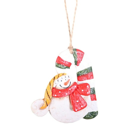 TALKVE Simple lightweight and wear resistant Santa s Star Heart Shaped Cane Decorative Christmas Tree Pendant
TALKVE Simple lightweight and wear resistant Santa s Star Heart Shaped Cane Decorative Christmas Tree Pendant