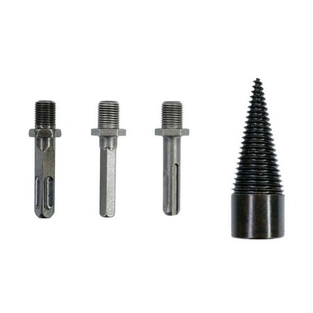 Log Splitter Drill Bit Screw Cone Driver Strong No Easy to Breaks Drill for Electric Hammer Impact Drill 32mm Round Handle
Log Splitter Drill Bit Screw Cone Driver Strong No Easy to Breaks Drill for Electric Hammer Impact Drill 32mm Round Handle