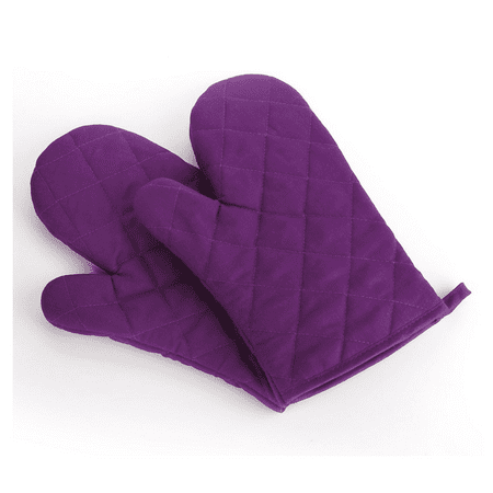 Oven Mitts Quilted Terry Cloth Cotton Lining Extra Long Professional Heat Resistant Kitchen Oven Gloves Purple
Oven Mitts Quilted Terry Cloth Cotton Lining Extra Long Professional Heat Resistant Kitchen Oven Gloves Purple