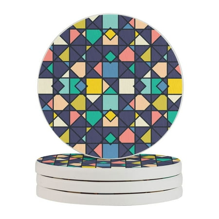 Circular Drink Coasters Set Geometric Architectural Patterns Beautiful Home Decor Diatomite Heat-Resistant Diatomite Protect Table Countertop
Circular Drink Coasters Set Geometric Architectural Patterns Beautiful Home Decor Diatomite Heat-Resistant Diatomite Protect Table Countertop