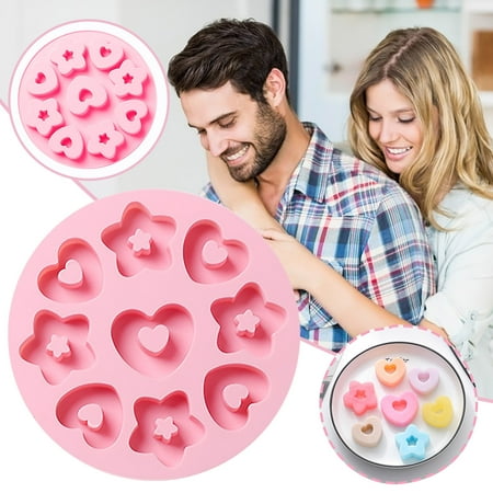 Yedhsi Cake Mould 9 Even Love Donut Mold Cake Mold Love Five-pointed Star Baking Mold Baby
Yedhsi Cake Mould 9 Even Love Donut Mold Cake Mold Love Five-pointed Star Baking Mold Baby