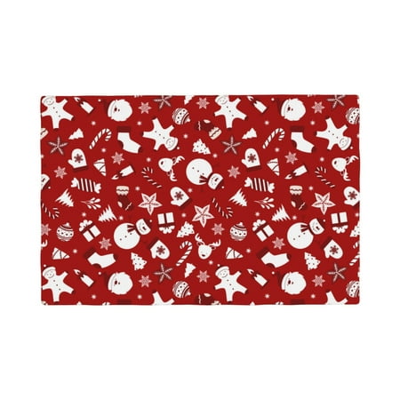 Table Placemats Set of 6 - Red Christmas Cheer. 12x18 In Faux Linen Double Heat Resistant Place Mats Cloth Indoor/Outdoor Placemats Washable Table Mats for Dining Kitchen Party
Table Placemats Set of 6 - Red Christmas Cheer. 12x18 In Faux Linen Double Heat Resistant Place Mats Cloth Indoor/Outdoor Placemats Washable Table Mats for Dining Kitchen Party