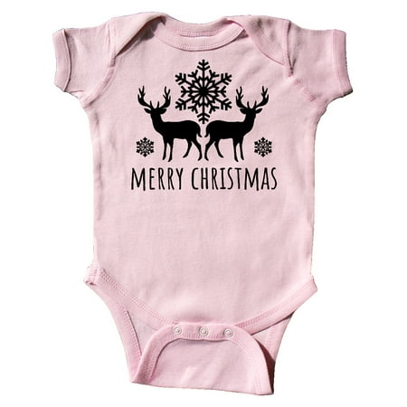 Inktastic Merry Christmas Black Reindeer Silhouette with Snowflakes Gift Baby Boy or Baby Girl Bodysuit
Inktastic Merry Christmas Black Reindeer Silhouette with Snowflakes Gift Baby Boy or Baby Girl Bodysuit