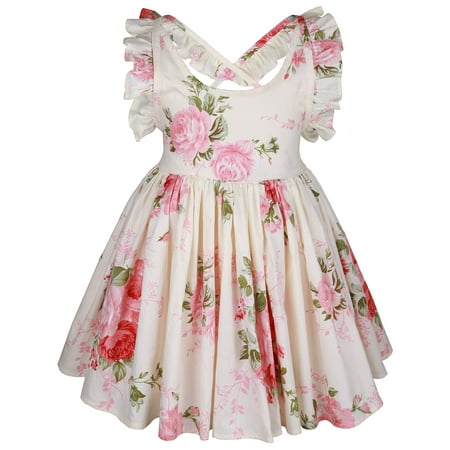 Somlatrecy Flower Girl Dress Toddler Tea Party Dress Little Girl Birthday Dress 2T Cream
Somlatrecy Flower Girl Dress Toddler Tea Party Dress Little Girl Birthday Dress 2T Cream