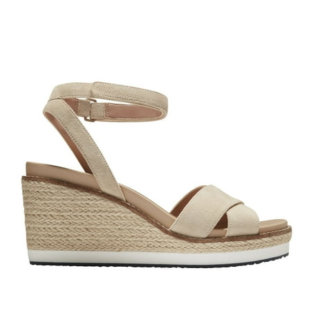 Cole Haan Women s Cloudfeel Espadrille Wedge Sandal 75mm 6.5 US