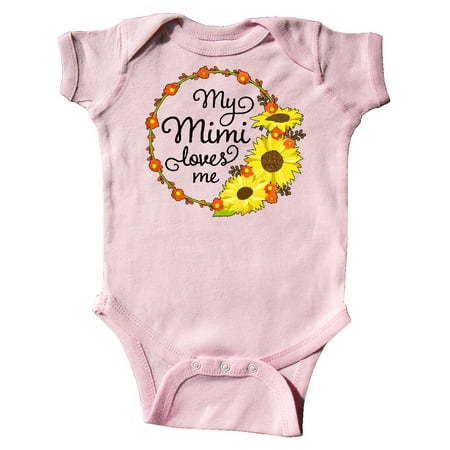 Inktastic My Mimi Loves Me with Sunflower Wreath Gift Baby Boy or Baby Girl Bodysuit
Inktastic My Mimi Loves Me with Sunflower Wreath Gift Baby Boy or Baby Girl Bodysuit
