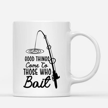 Custom Mugs Good Things Come To Whose Baiter Fishing Lovers Hooker Funny Fisherman Gifts Santa Christmas Presents Ceramic Coffee 11oz 15oz Mug
Custom Mugs Good Things Come To Whose Baiter Fishing Lovers Hooker Funny Fisherman Gifts Santa Christmas Presents Ceramic Coffee 11oz 15oz Mug