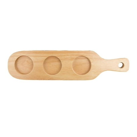 1pc Creative Cup Holder With Handle Wooden Three-slots Cup Mat Cup Serving Tray
1pc Creative Cup Holder With Handle Wooden Three-slots Cup Mat Cup Serving Tray