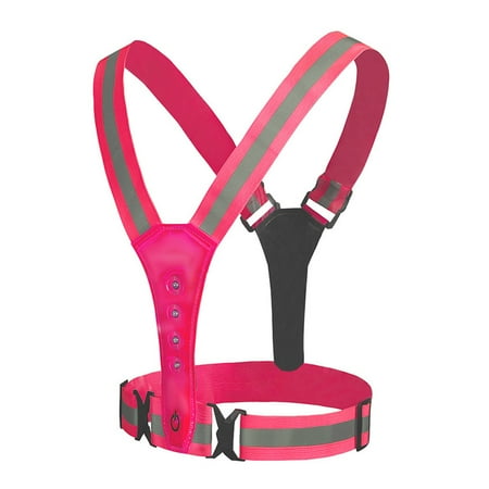 Reflective Vest Running Gear High Visibility Adjustable Safety Ves for Night Cycling Hiking Jogging Dog Walking Pink Pink,G185743
Reflective Vest Running Gear High Visibility Adjustable Safety Ves for Night Cycling Hiking Jogging Dog Walking Pink Pink,G185743