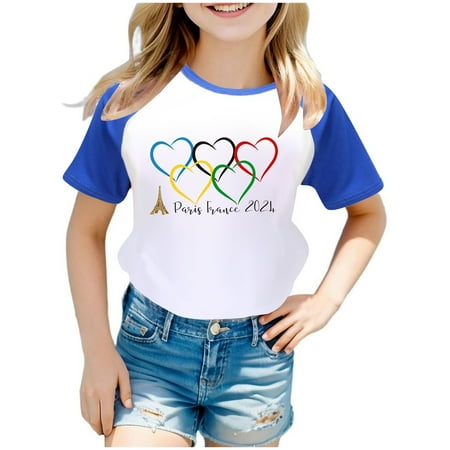 MQLKF Boys And Girls 2024 Games Printed Raglan Short Sleeved T Shirt 3485 Beautiful Comfortable Girls Tee
MQLKF Boys And Girls 2024 Games Printed Raglan Short Sleeved T Shirt 3485 Beautiful Comfortable Girls Tee