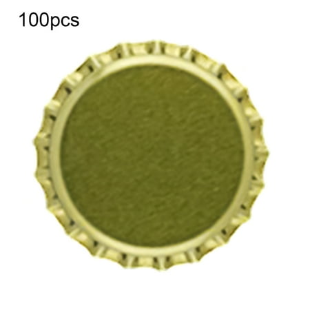 Xunyuan 100Pcs Bottle Caps Sturdy Construction Anti-deform Tinplate Mini Beer Drinks Caps for Home
Xunyuan 100Pcs Bottle Caps Sturdy Construction Anti-deform Tinplate Mini Beer Drinks Caps for Home